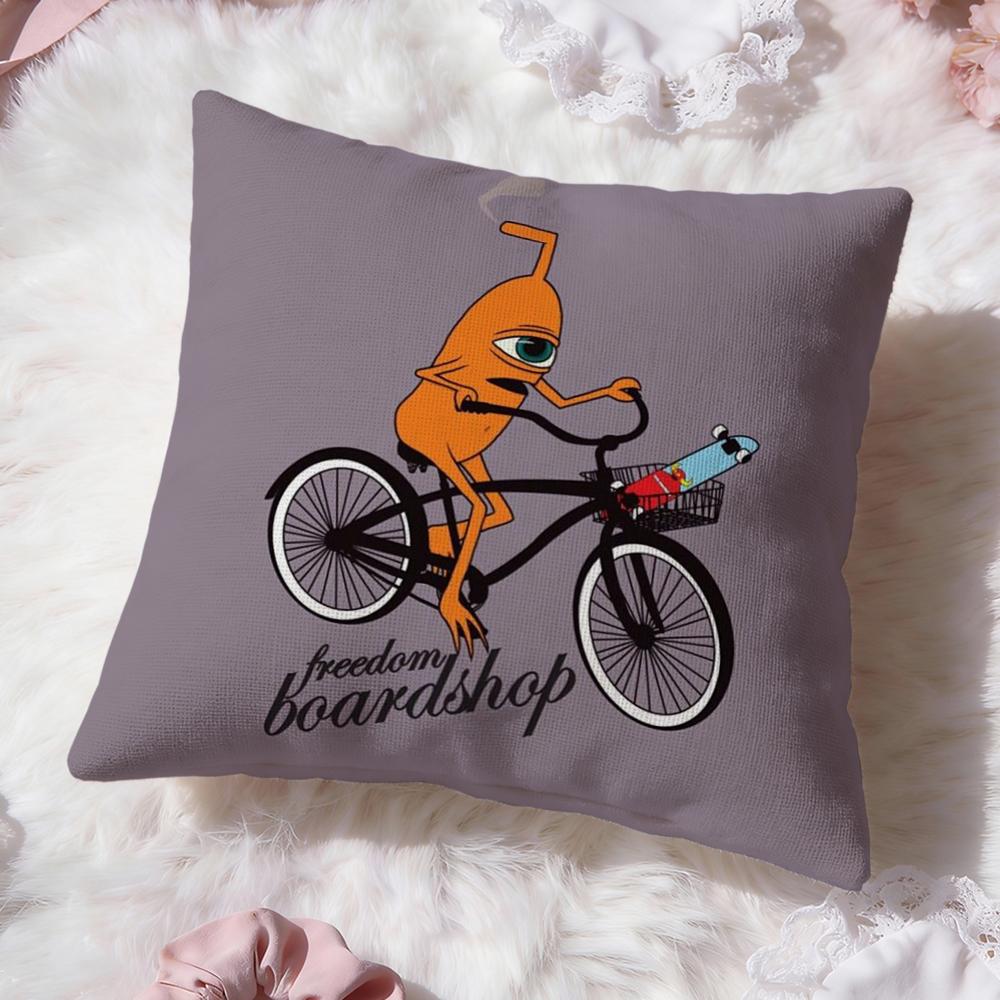T-Toy MachineS Skate Cushion Cover Premium Comfort Reversible Pillow Cove -Two In One Design for Any Room & Car Interior