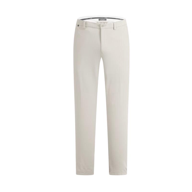 Jiumuwang Men's Wrinkle-Free Long-Staple Cotton Slim Fit Pants