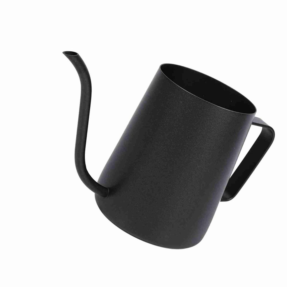 Black Pour Over Kettle Long Over Gooseneck Spout Coffee Drip Pot Durable Tea Pot  Pour Over Coffee