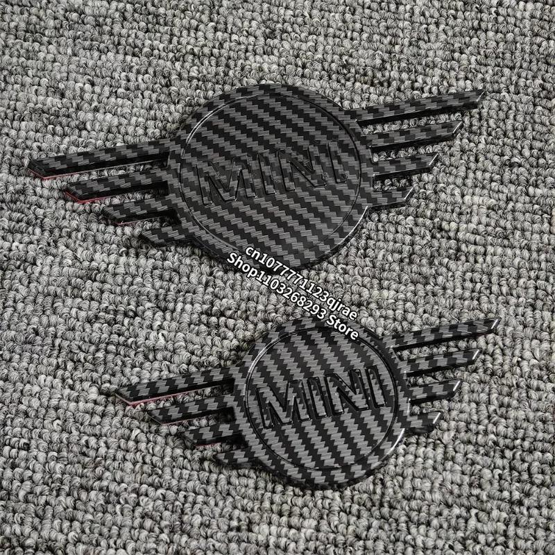 ABS Car Front Hood Rear Trunk Emblem Badge Sticker For BMW Mini Cooper F55 F56 F57 Replacement Logo Auto Accessories