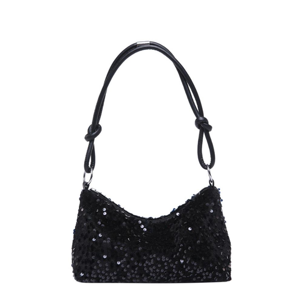 

Simple Solid Color Blingbling Sequins Bag Glitter INS Sequins Shoulder Bags Phone Purse Handbag Evening Clutch Bag Girl