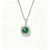 S925 Sterling Silver Zodiac Birthstone Necklace - Natural Gemstones, Light Luxury, Perfect Birthday Gift