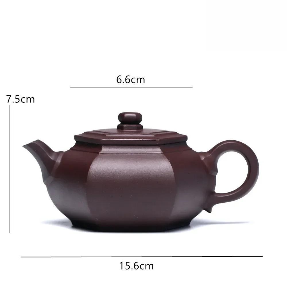 

320ml Boutique Yixing Purple Clay Teapot Chinese Beauty Kettle Master Handmade Filter Tea Infuser Household Tea Set Accessories