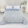 Skin-Friendly Cotton Quilt: Double-Sided, Washable Summer & Autumn Blanket