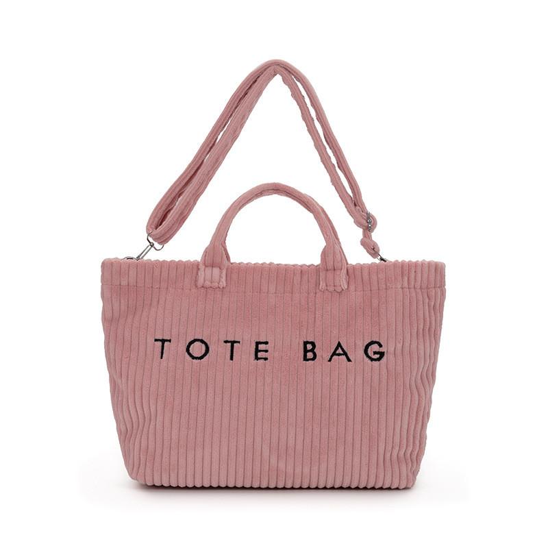Womens Casual Shoulder Bag Large Capacity With Nylon Lining And Embroidered Details For Travel