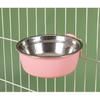 Hanging Automatic Pet Cat Food Feeder with 30oz Bowl and 500ml Water Dispenser Bunny Gravity Feeding Station Waterer Set Feeder 4