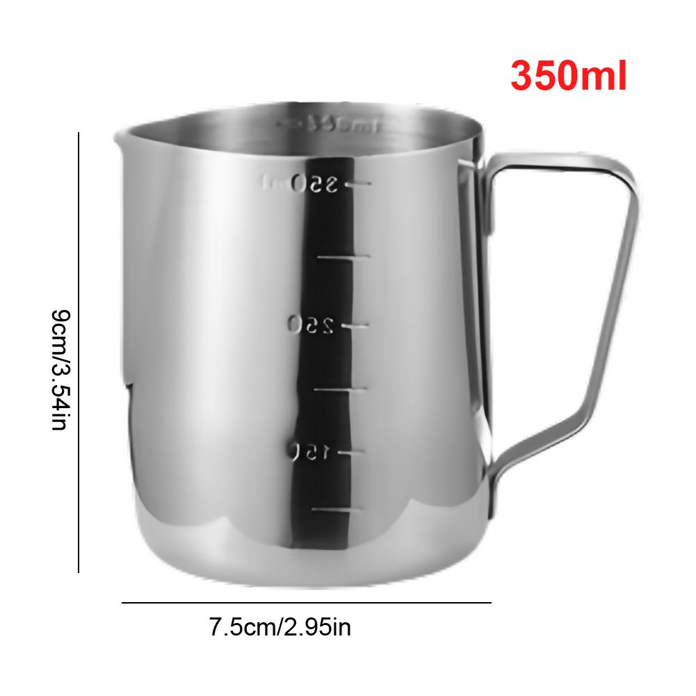 

Кувшин для вспенивания молока для кофе, кувшин из нержавеющей стали, кофейный бариста, латте, капучино, молочный крем, чашка, кувшин для вспенивания молока, кувшин для кофе