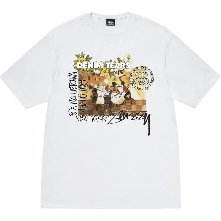 Stussy Denim Tears Collaboration Graphic Print