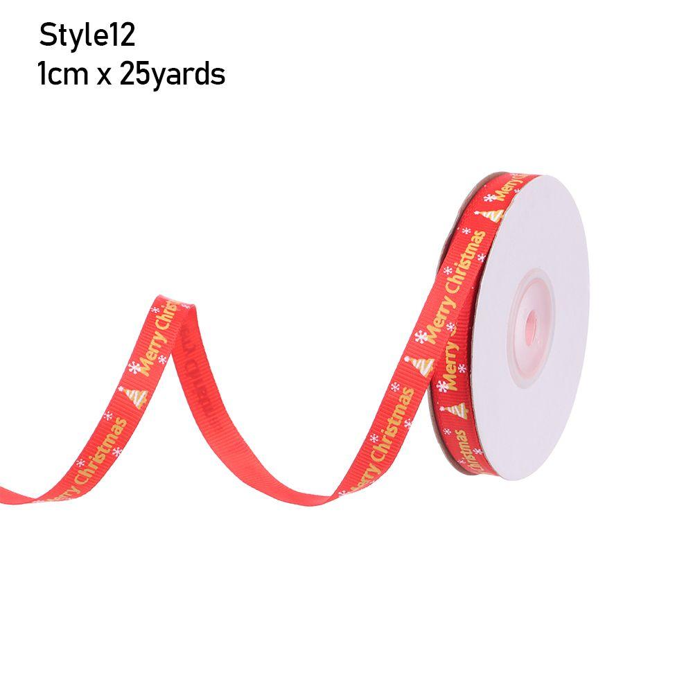 Decor Hair Bows DIY Printed Grosgrain Ribbons Wedding Decoration Christmas Ribbon Gift Wrapping