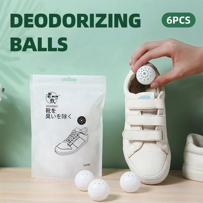 Buty i Szafki na Buty Kulka Deodoryzująca Deodoryzująca Kulka Sportowa Deodoryzująca Deodorant do Butów i Skarpet Trwały Świeży Deodorant