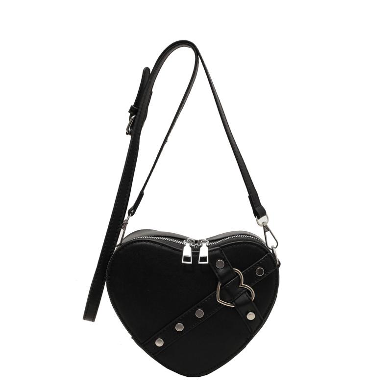 Luxury Designer Women's Crossbody Bags For Women Punk Leather Shoulder Bags Female Rivet Purses Fashion Handbags