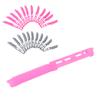 12pcs Hair Root Perm Rods Hollow Hair Perm Clip Hair Styling Accessory for Barbershop