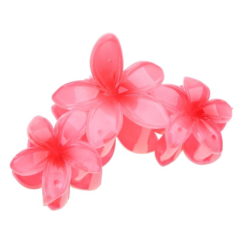 

Delicate Colorful Flower Hair Claw for Woman Girl Skincare Makeup Hair Clip for Thin Hair Nonslip Delicate Hair Clip