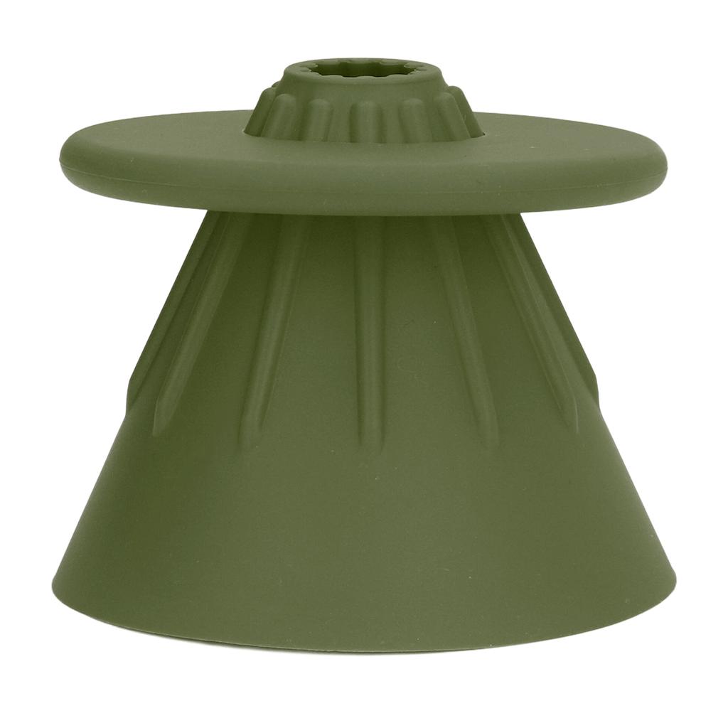 Silicone Coffee Dripper Reusable Cone Coffee Filter Holder for Travel Hiking Camping Home OfficeGreen
