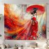 Japanese Geisha Tapestry