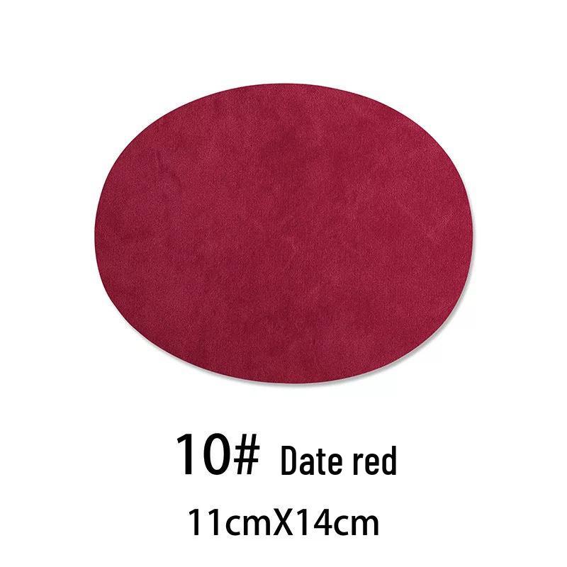 Universal Suede Oval Iron-On Elbow & Knee Patch Sticker for Jackets & Sweaters