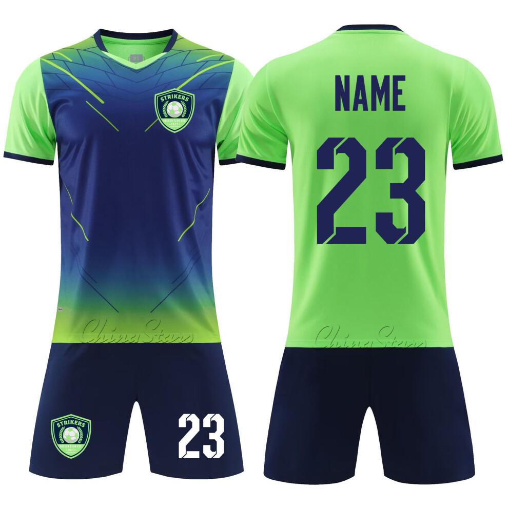 Adult Football Jerseys Shorts Children's Soccer Clothes Maillot de football Men Training Kits Clothing