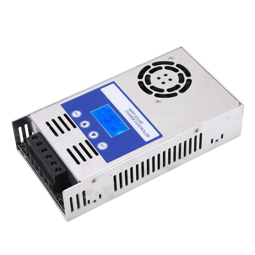 MPPT Solar Charge Controller LCD Panel Regulator for Gel Sealed Batteries 12 24 36 48V Auto 60A Maximum 180V Input