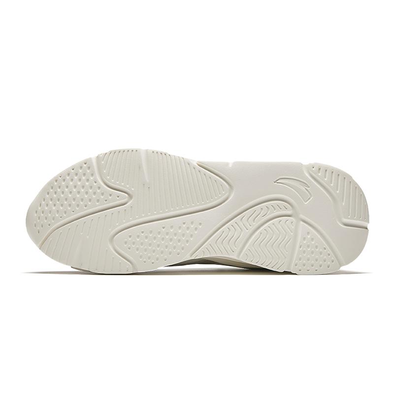 Anta Comfortable Fashionable Versatile Slip-Resistant Wear-Resistant Waterproof Low-Top Casual Shoes Men Sneaker White Green 912348826-13