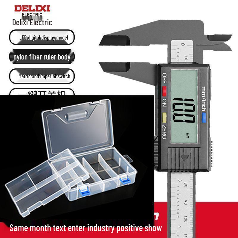 High Precision Digital Vernier Caliper Bracelet, Edge Depth Gauge, Small Electronic Jewelry Caliper