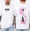 BLEACH Bankai Print Crewneck T Shirt Men Women Oversized Y2k Streetwear Casual Loose Short Sleeved Unisex Female Male Clothing