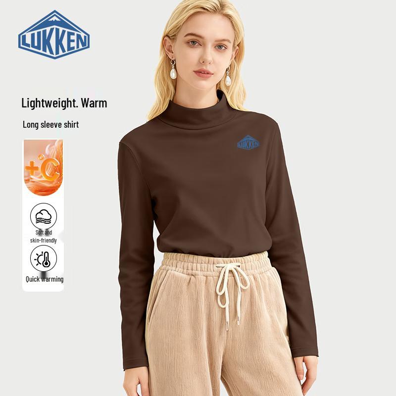 LUKKEN Women s Fleece-Lined Thermal Base Layer Top S