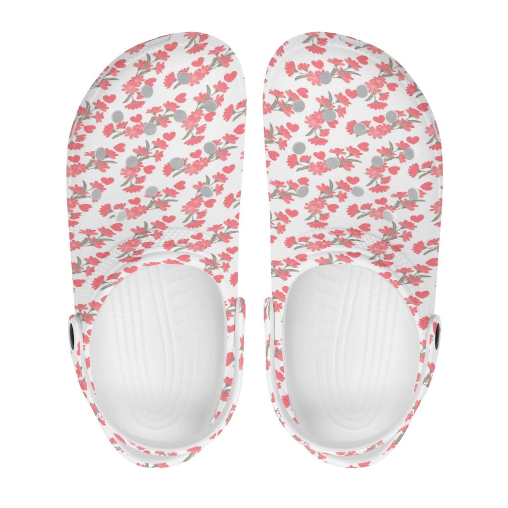 Colorful Pattern EVA Clogs Adult Unisex Soft Comfortable Slip On Casual Shoes Soft Sole Summer Sandals Lightweight Daily Wear