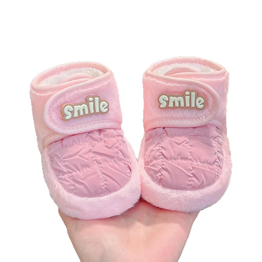 Unisex Soft Sole Winter Baby Shoes (0-12 Months) - Thick and Warm