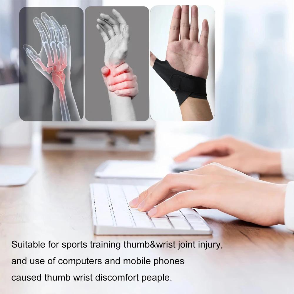 1 Pcs Wormwood Wrist Brace For Carpal Tunnel Unisex Adjustable Support For Arthritis Tendinitis Pain Relief Comfortable