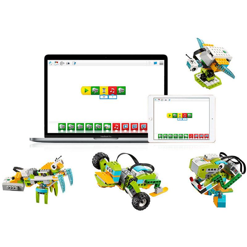 WeDo 2.0 Educational Functions DIY Parts Compatible 45300 WeDo 2.0 Core Set Building Blocks DIY Toys Christmas