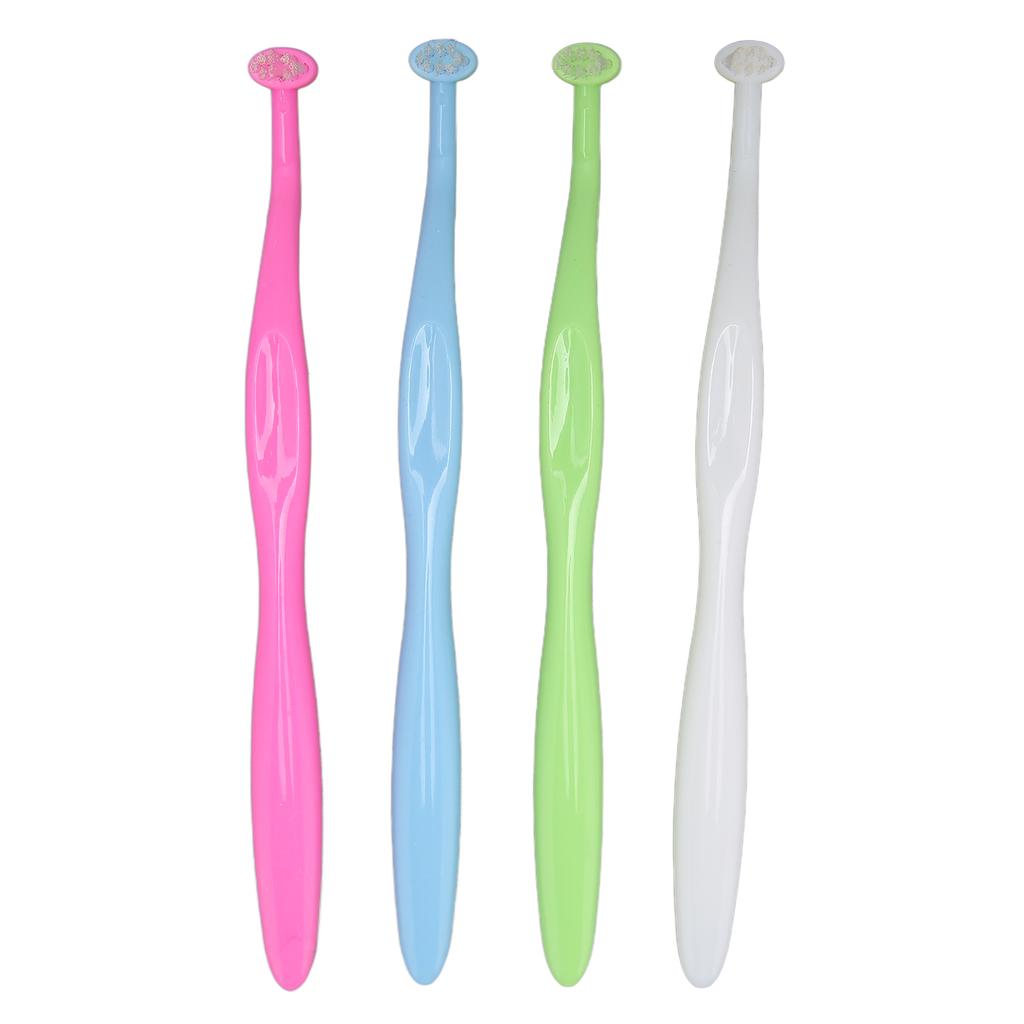 4pcs Orthodontic Brace Cleaning Brush Professional Soft Head Stain Removal Interdental Brush for