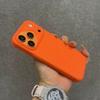 Texture Dot Heat Dissipation Breathable Armor Case for iPhone 17Pro 17 16 15 14 13 Pro Max Plain Color Liquid PC Bumper Cover