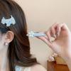 Zircon Pearl Flower Hair Clip Cute Cute Puppy Hair Clip Sweet Rhinestone Hairpin  Girl