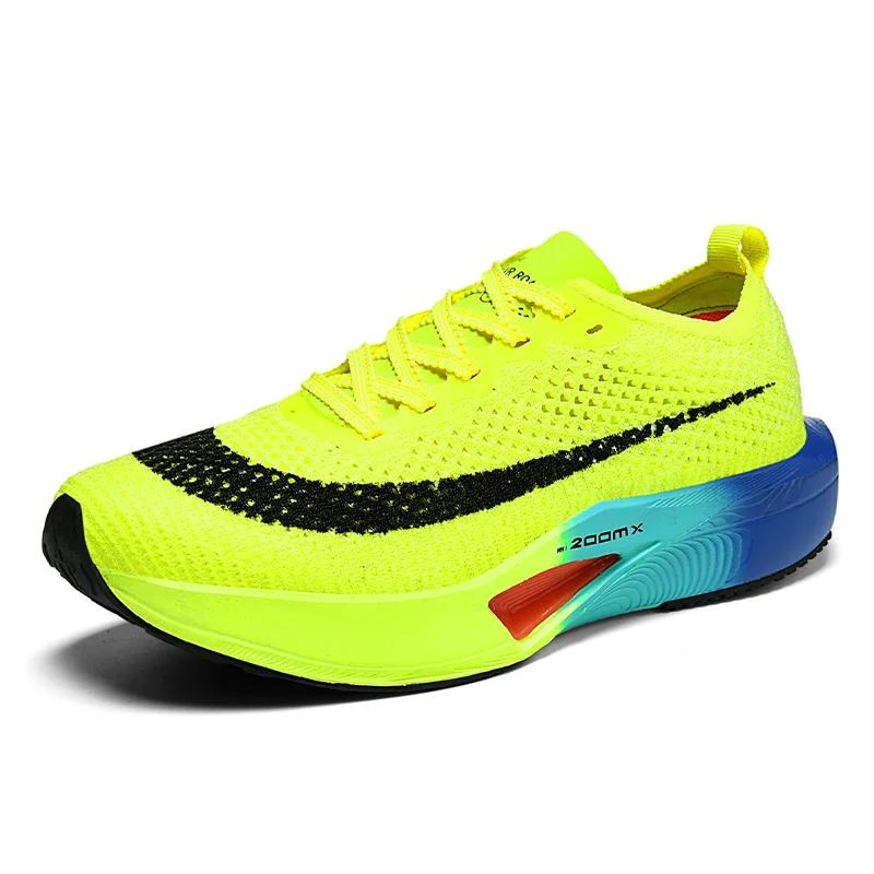 

Running Shoes Men Mesh Flat Cushioning2024 New Breathable Lace-Up Outdoor Gym Jogging Shoes 2024 Luxury Design Sneakers Man 36