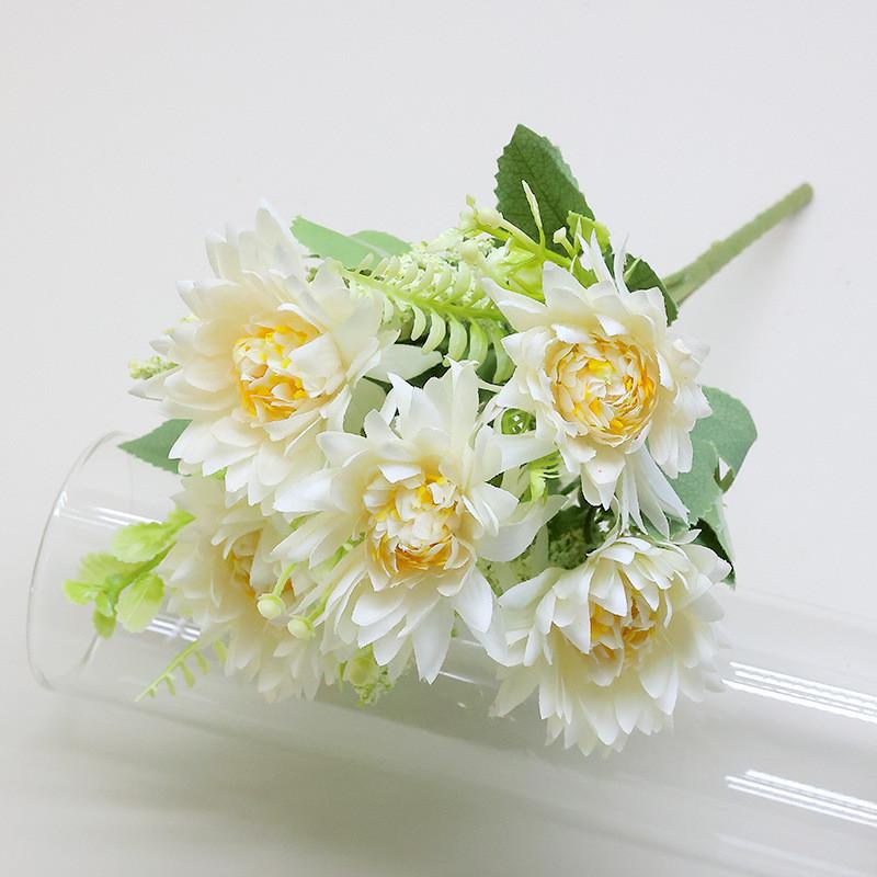 Silk Callistephus Chinensis Floral Bundle For Home Decor Wedding Styling Venue