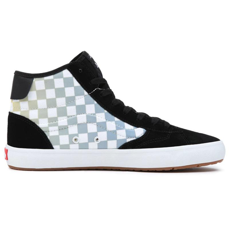 Vans The Lizzie Black Multi Color Checkerboard Vans VN0A4BX1BML