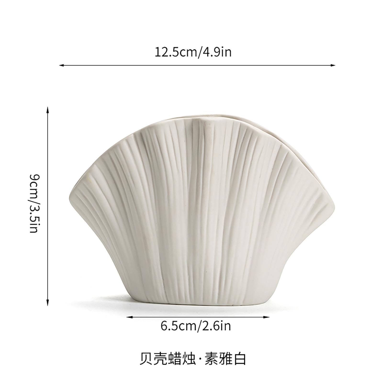 

Golden Shell Ceramic Vase Colorful Gradient Shell Snail Flowerpot Flower Arrangement Accessories Home Decoration Flower Vase