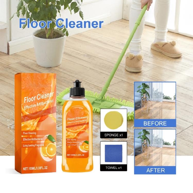 Floor Cleaner Effective Solution 100ml Cleaner Liquid for Most Stains
