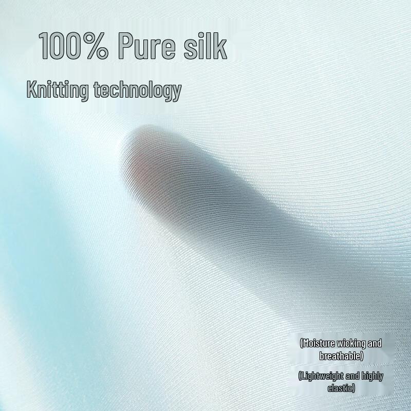 Women's 100% Mulberry Silk Low-Rise Antibacterial Quick-Dry Briefs