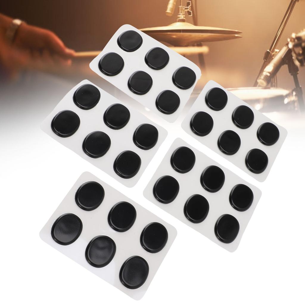 30 Pcs   Gel Pad Self Adhesive Soft Silicone Muffling Gel Pads   Dampeners for   Control