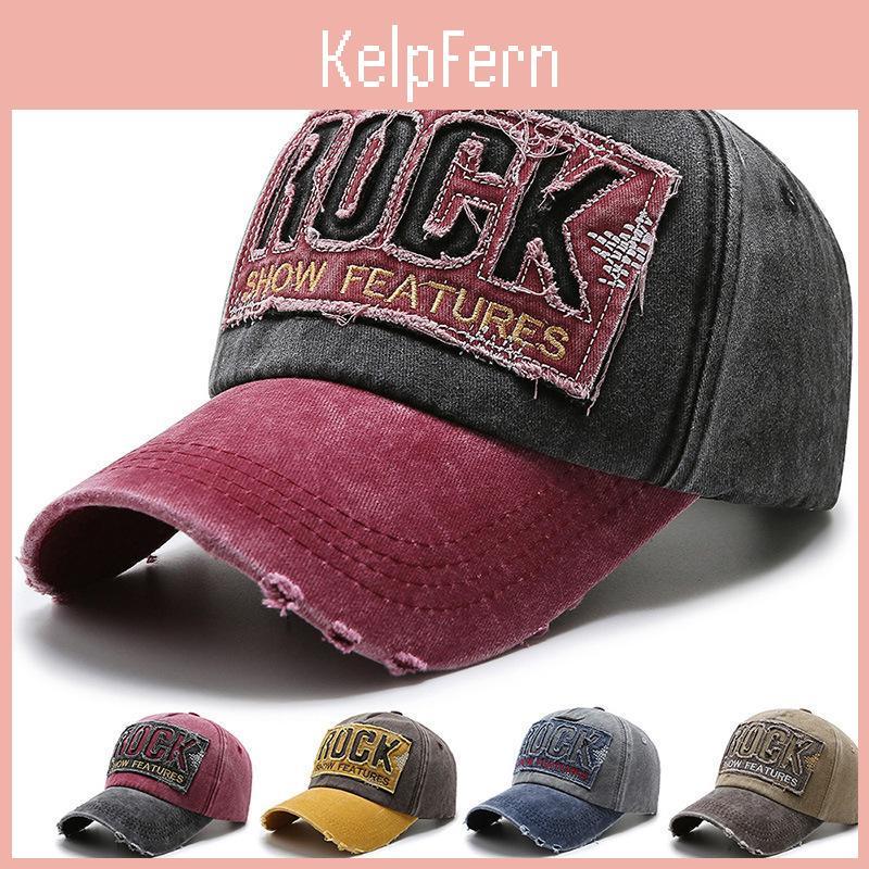 Embroidery Cotton Spring Letter Washed Summer Baseball Cap Men Women Outdoor Sports Snapback Sun Hat Hip Hop Dad Trucker Caps