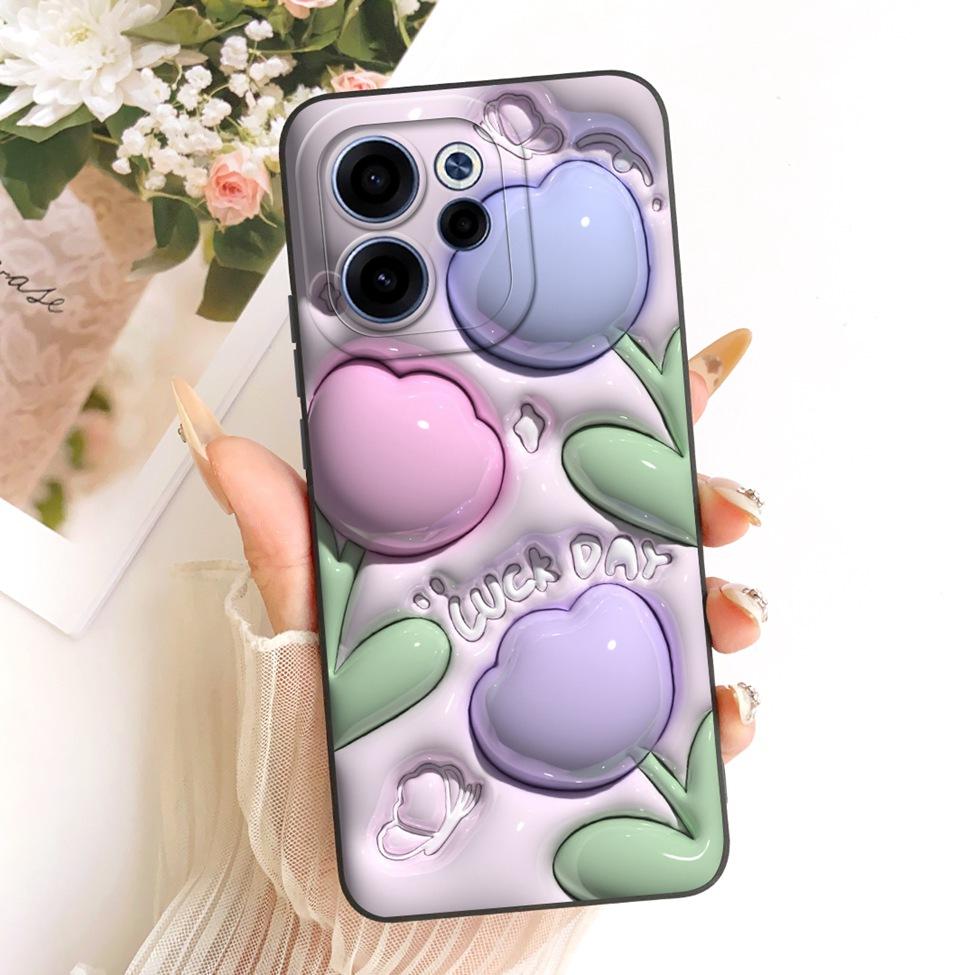 Casing For Oppo Reno 15F Cover Luxury Fashion Cute Cartoon Funny Painted Silicone Funda For Reno 15F Oppo CPH2801 Phone Case