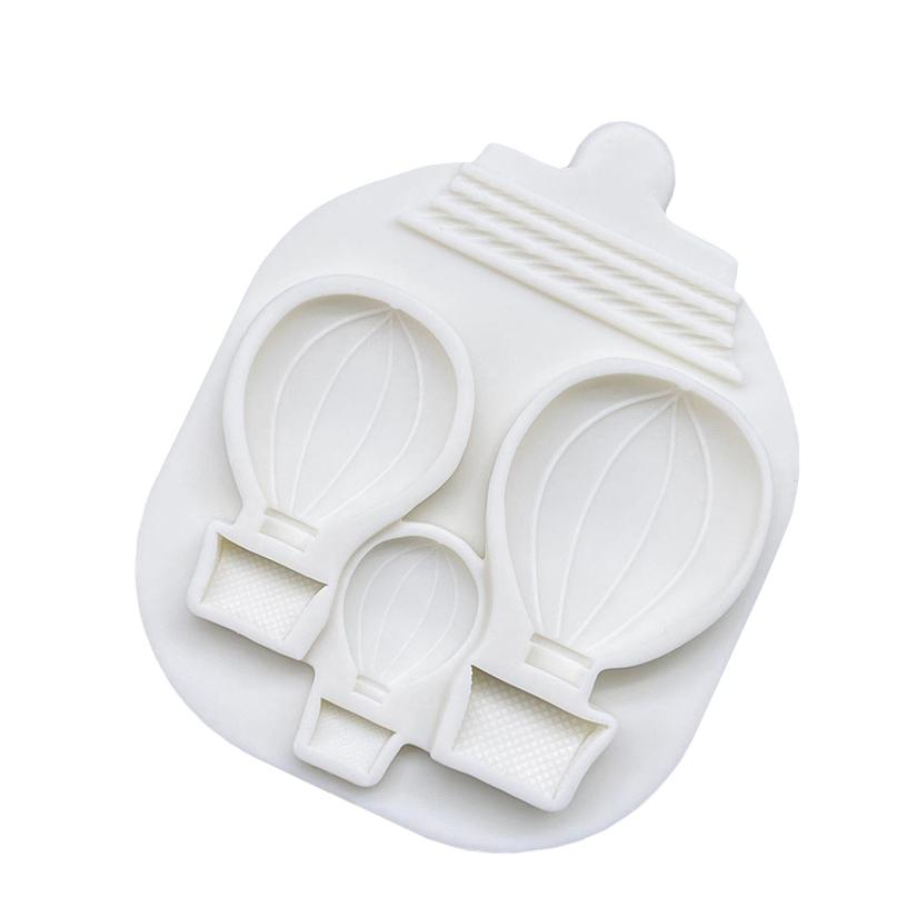 Air Balloon Silicone Mold Sugarcraft Cupcake Baking Mold Fondant Cake Decorating Tools