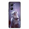 For VIVO Y36 Y78m Y27 5G Case Animals Soft Silicone Back Cover Phone Cases for VIVO Y27 5G VIVOY36 5G 6.64" Cool Wolf Cat Fundas