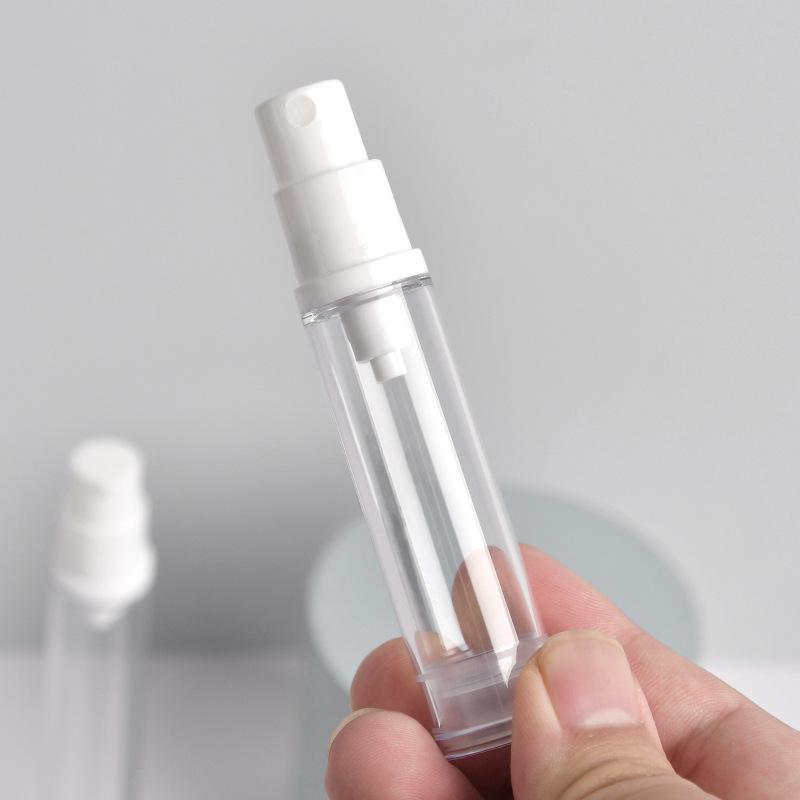Duckbill Vacuum Bottle Set: 5ml, 10ml, 15ml - Lotion, Spray, Fine Mist, Sunscreen, Toner, Moisture Pack.