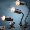 Curved Long Holder Turtle Basking Lamp Clip-on Lamp Holder Pet Heat Bulb  Pet Box Lighting