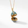 Vintage Shell Pendant Necklace With 18k Gold Plating For Women And Men