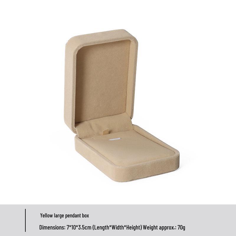 Velvet Jewelry Box for Rings, Necklaces, Earrings, Pendants, and Bracelets