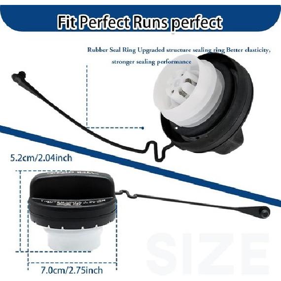 Replacement Gas Cap 77300-07010 77300-07020 for Yaris RAV4 Venza Camry Prius