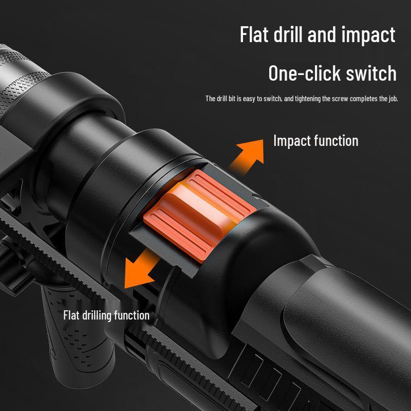 Multi-Functional Electric Impact Drill Set for Wall and Household Use